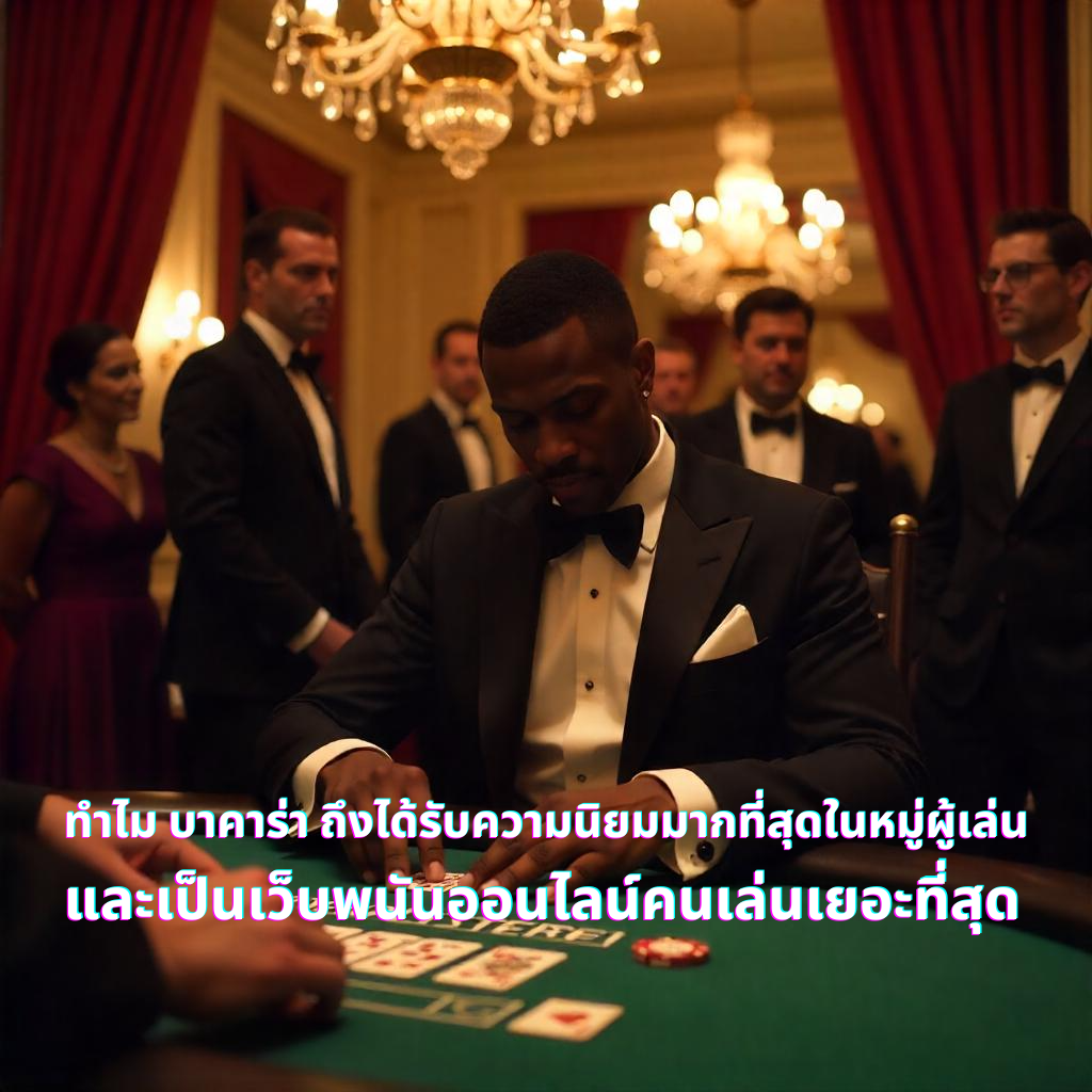 ทำไม บาคาร่า ถึงได้รับความนิยมมากที่สุดในหมู่ผู้เล่น และเป็นเว็บพนันออนไลน์คนเล่นเยอะที่สุด