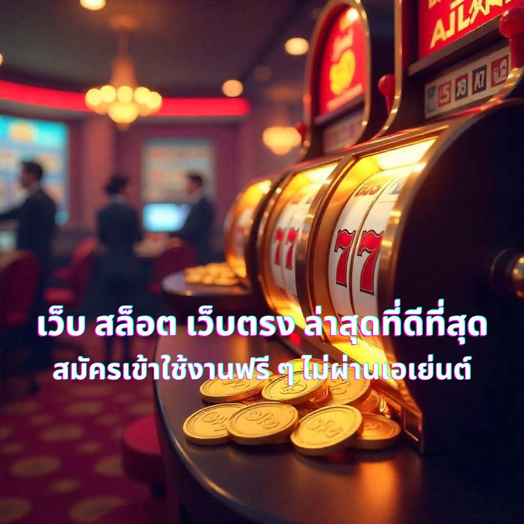 เว็บ สล็อต เว็บตรง ล่าสุดที่ดีที่สุด สมัครเข้าใช้งานฟรี ๆ ไม่ผ่านเอเย่นต์ 