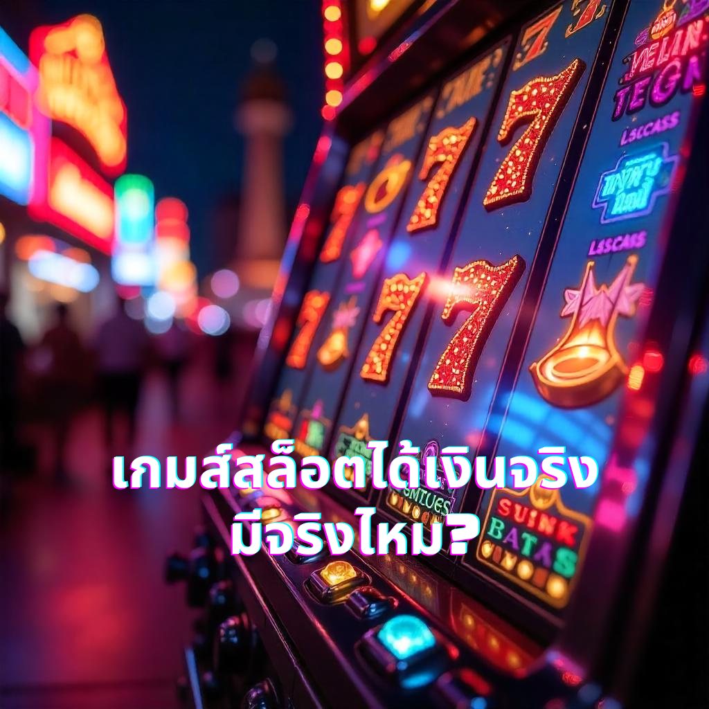 เกมส์สล็อตได้เงินจริง มีจริงไหม?