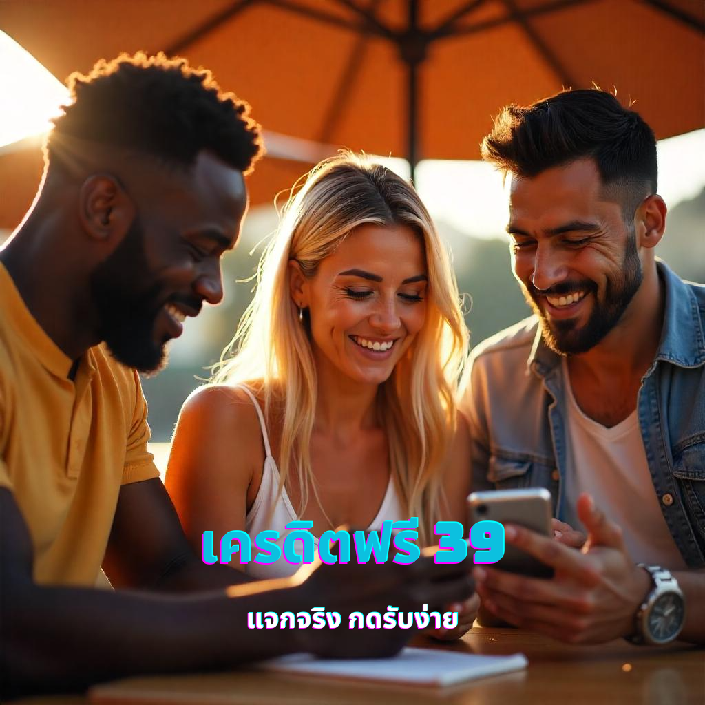 เครดิตฟรี 39 แจกจริง กดรับง่าย