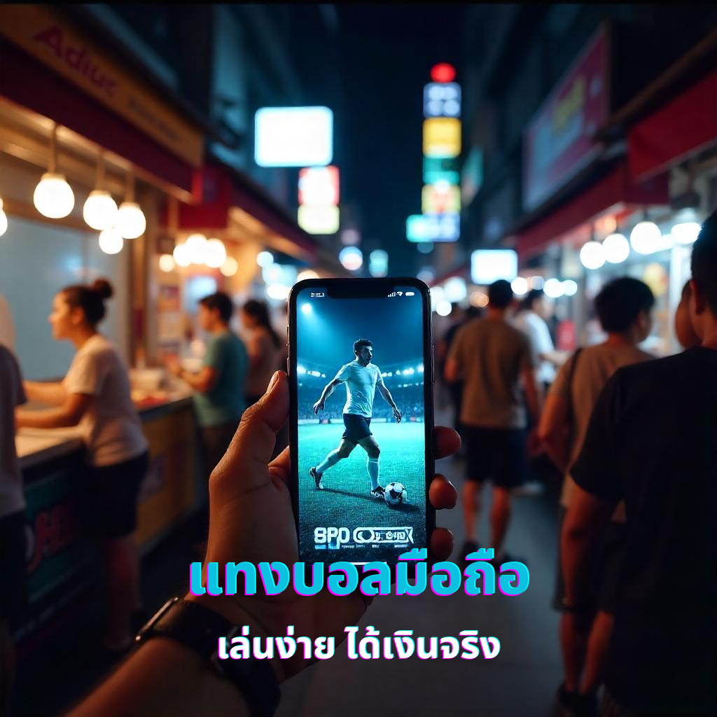 แทงบอลมือถือ เล่นง่าย ได้เงินจริง